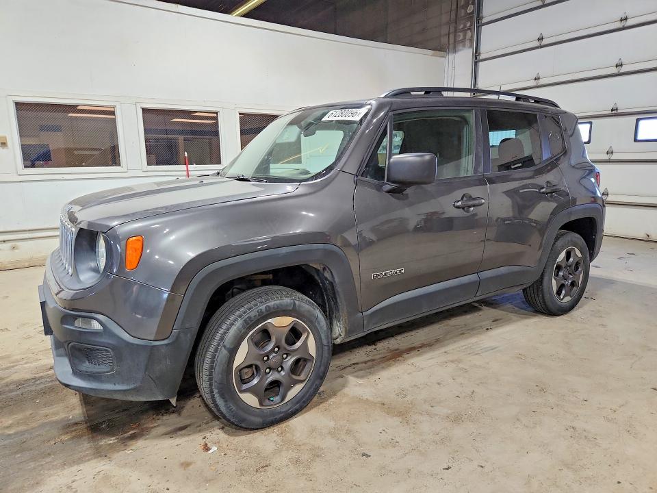 Продаж на аукціоні авто 2017 Jeep Renegade, vin: ZACCJBAB4HPG55886, номер лоту: 61280096