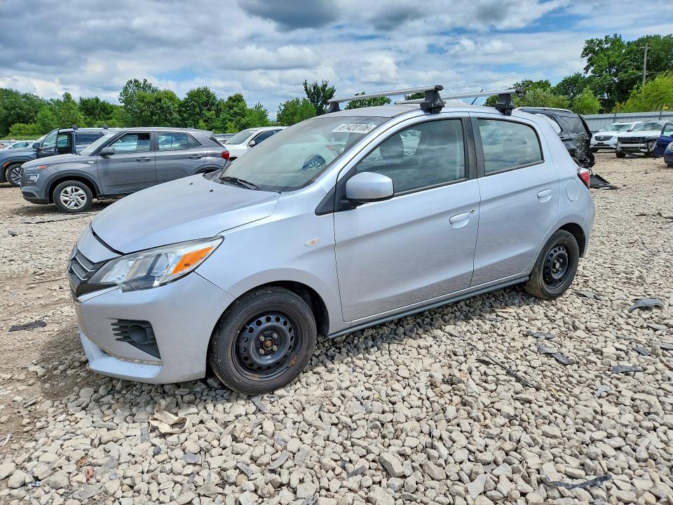 2021 Mitsubishi Mirage მანქანა იყიდება აუქციონზე, vin: ML32AUHJ1MH005650, აუქციონის ნომერი: 61420106