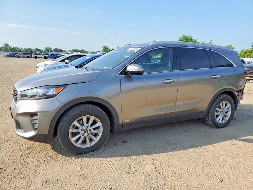 59779036 :رقم المزاد ، 5XYPGDA30KG455132 vin ، 2019 Kia Sorento مزاد بيع