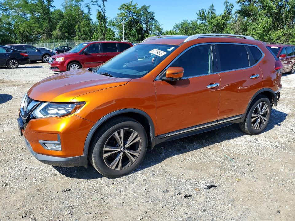 62159576 :رقم المزاد ، 5N1AT2MVXHC859289 vin ، 2017 Nissan Rogue مزاد بيع