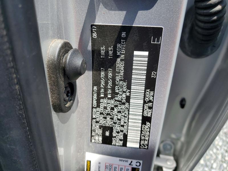 2018 Toyota 4runner მანქანა იყიდება აუქციონზე, vin: JTEBU5JR4J5491289, აუქციონის ნომერი: 60023536
