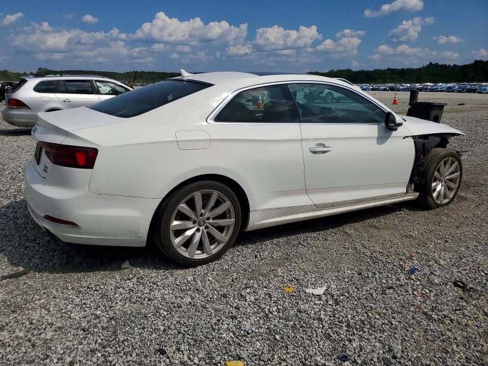 2018 Audi A5 მანქანა იყიდება აუქციონზე, vin: WAUNNAF52JA100559, აუქციონის ნომერი: 59261386