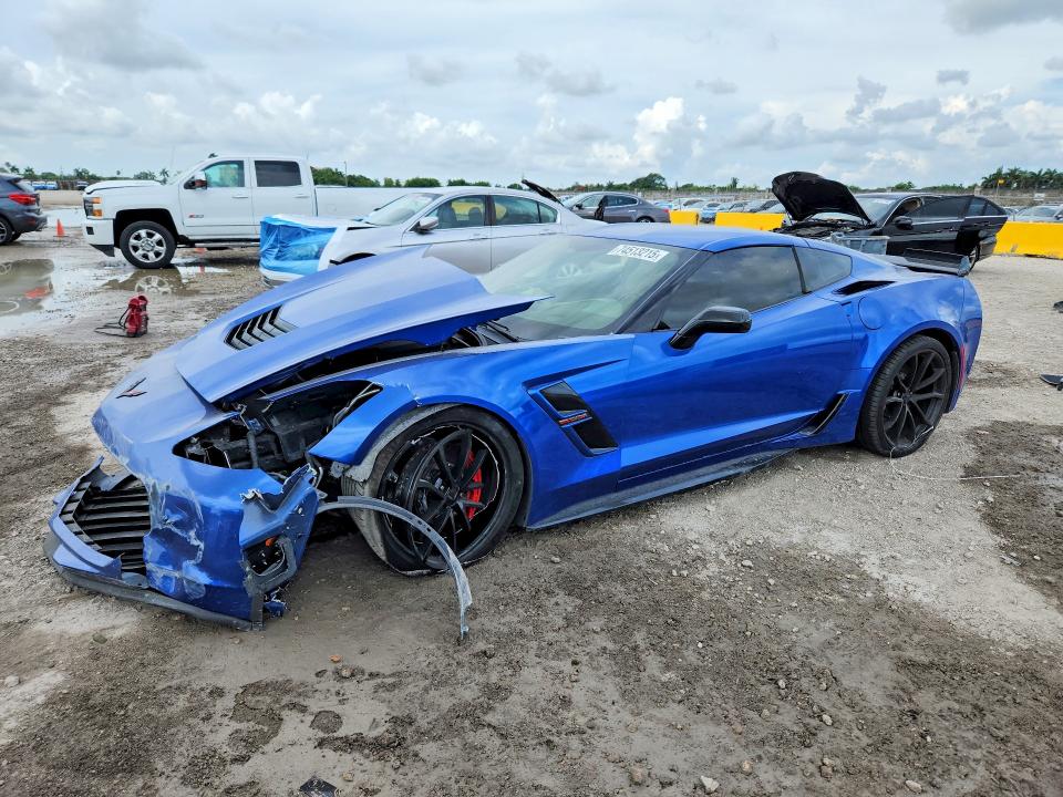 Auction sale of the 2019 Chevrolet Corvette, vin: 1G1YY2D79K5110963, lot number: 74513215