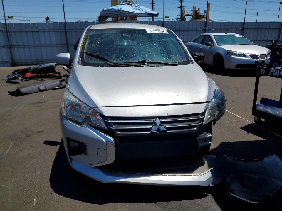 2021 Mitsubishi Mirage მანქანა იყიდება აუქციონზე, vin: ML32AUHJ9MH013379, აუქციონის ნომერი: 61999806