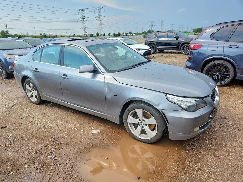 2008 Bmw 528 მანქანა იყიდება აუქციონზე, vin: WBANV13568CZ54165, აუქციონის ნომერი: 62102816