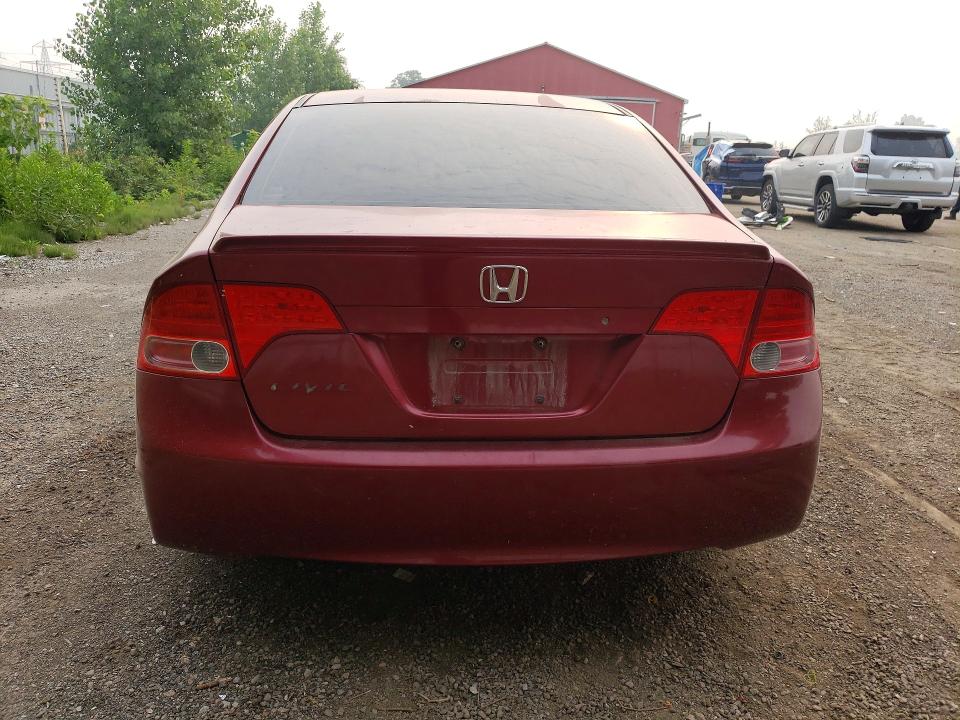 59229196 :رقم المزاد ، 2HGFA16418H018653 vin ، 2008 Honda Civic مزاد بيع