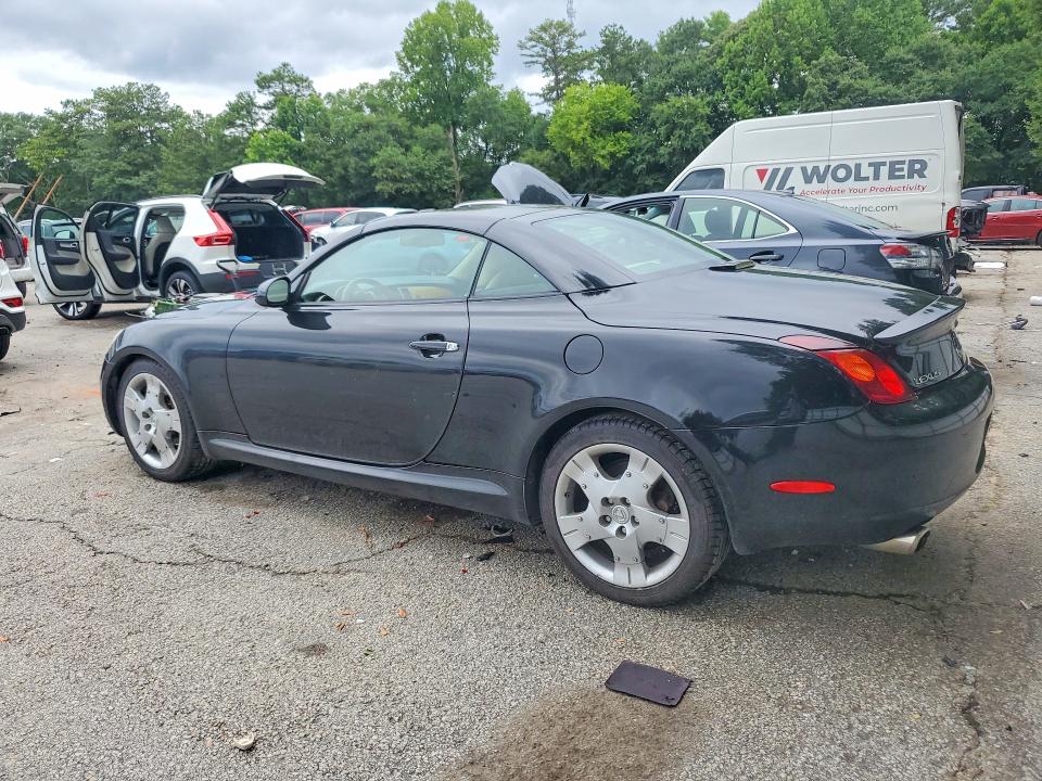 2005 Lexus Sc 430 მანქანა იყიდება აუქციონზე, vin: JTHFN48Y550069446, აუქციონის ნომერი: 60836796