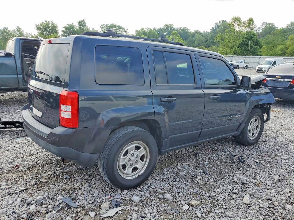 2015 Jeep Patriot მანქანა იყიდება აუქციონზე, vin: 1C4NJPBA3FD126047, აუქციონის ნომერი: 60151986