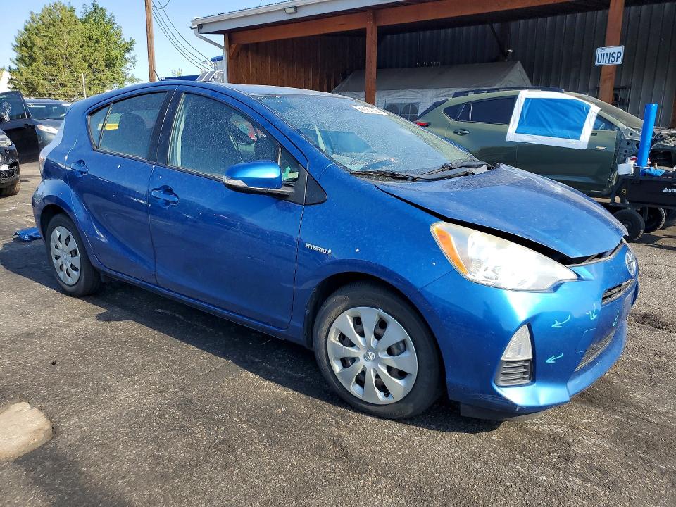 Aukcja sprzedaży 2012 Toyota Prius C, vin: JTDKDTB33C1527650, numer aukcji: 60861006