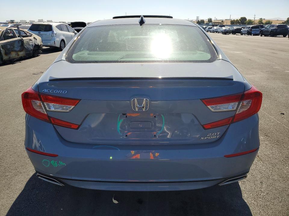 Aukcja sprzedaży 2022 Honda Accord, vin: 1HGCV2F30NA020568, numer aukcji: 60600926