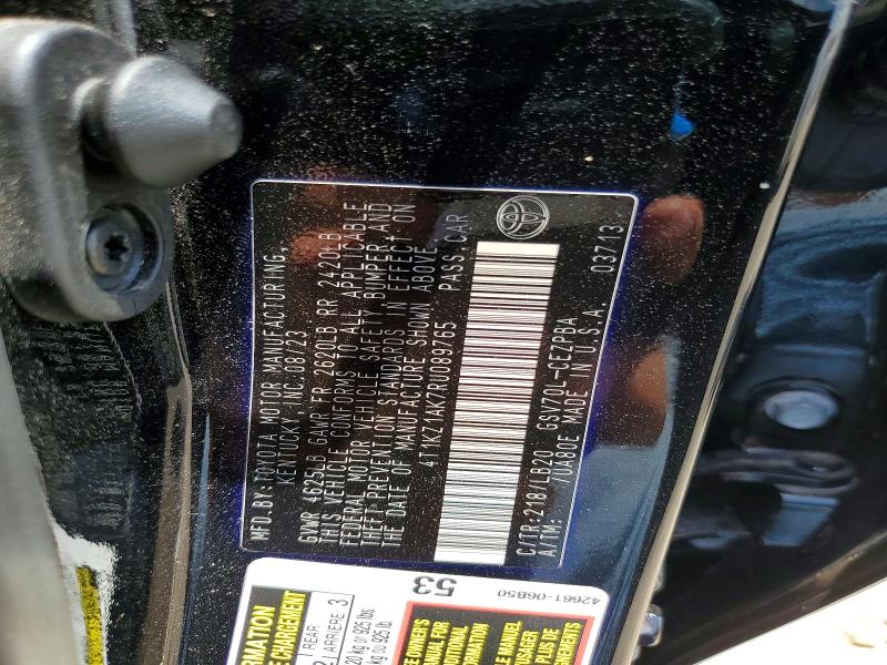 Aukcja sprzedaży 2024 Toyota Camry, vin: 4T1KZ1AK7RU089765, numer aukcji: 63207296