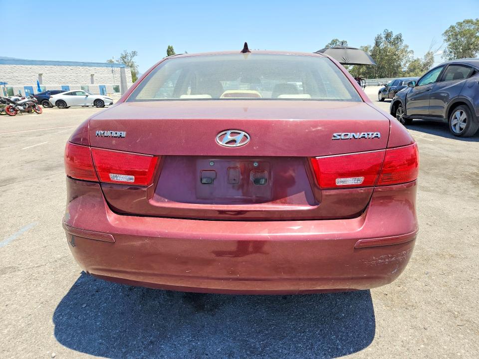 2009 Hyundai Sonata მანქანა იყიდება აუქციონზე, vin: 5NPET46C69H408542, აუქციონის ნომერი: 61972646