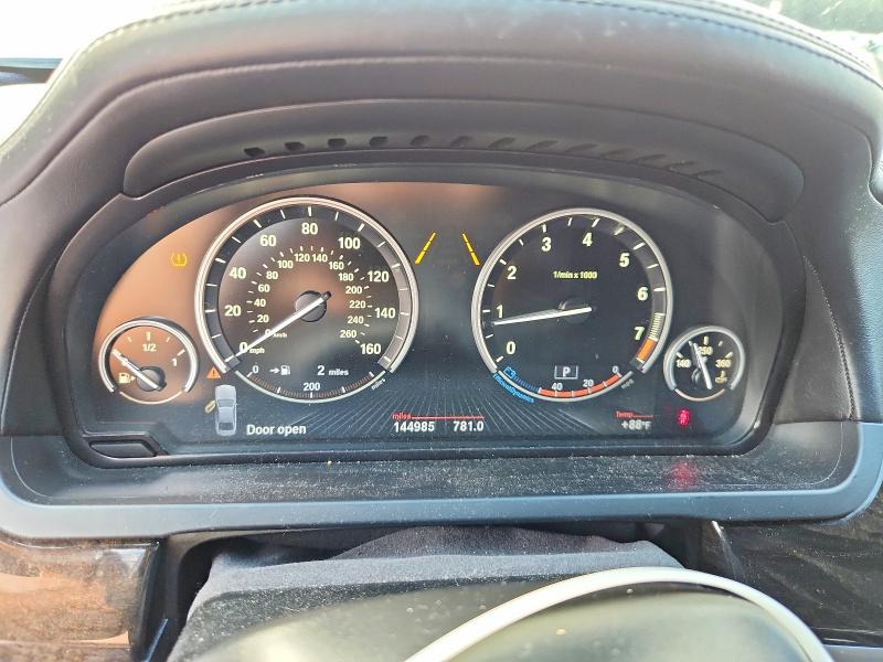 2013 Bmw 750 მანქანა იყიდება აუქციონზე, vin: WBAYE8C55DDE22029, აუქციონის ნომერი: 59769736