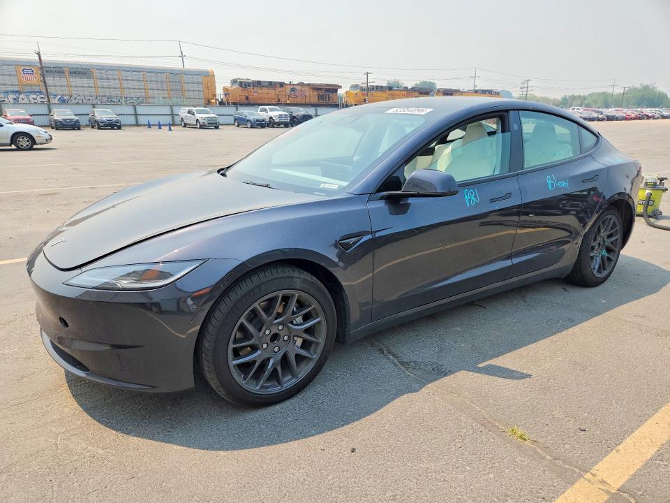 2024 Tesla Model 3 მანქანა იყიდება აუქციონზე, vin: 5YJ3E1EAXRF849251, აუქციონის ნომერი: 62854896