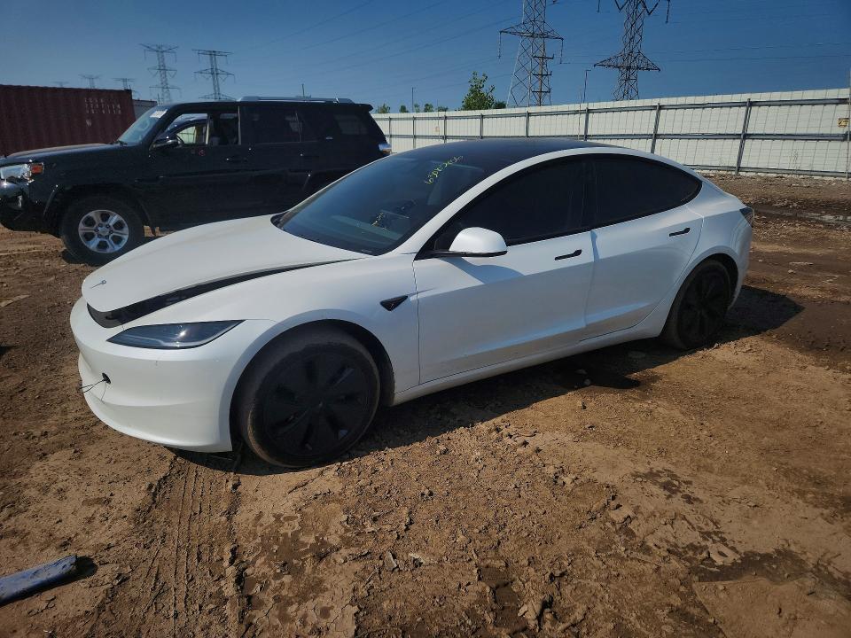 Aukcja sprzedaży 2025 Tesla Model 3, vin: 5YJ3E1EB9SF883647, numer aukcji: 63010286