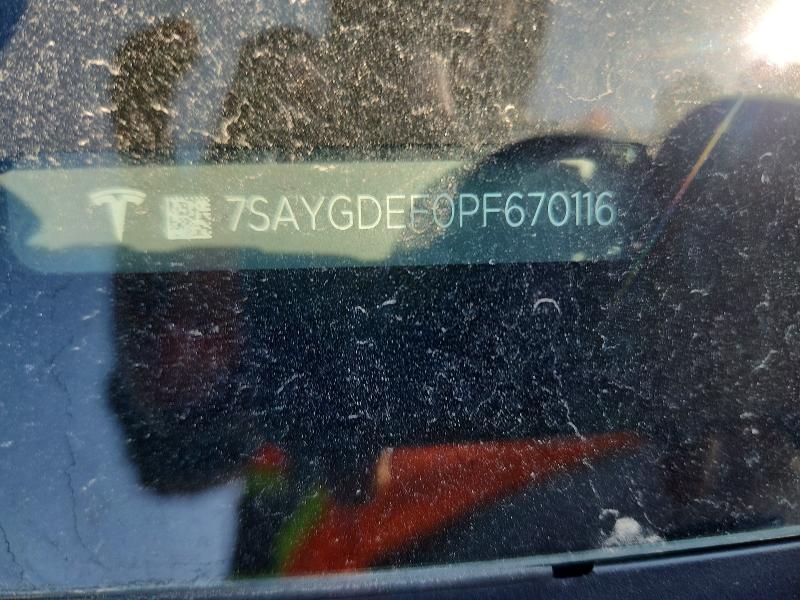 Aukcja sprzedaży 2023 Tesla Model Y, vin: 7SAYGDEF0PF670116, numer aukcji: 62578936