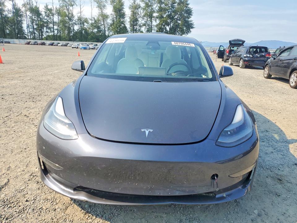 2021 Tesla Model 3 მანქანა იყიდება აუქციონზე, vin: 5YJ3E1EB5MF051077, აუქციონის ნომერი: 60706446