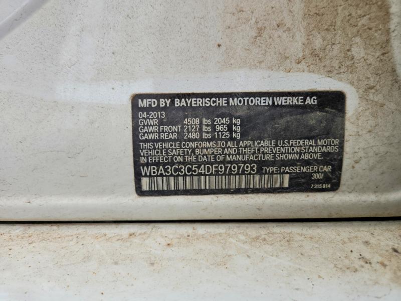 Продаж на аукціоні авто 2013 Bmw 320, vin: WBA3C3C54DF979793, номер лоту: 59190136
