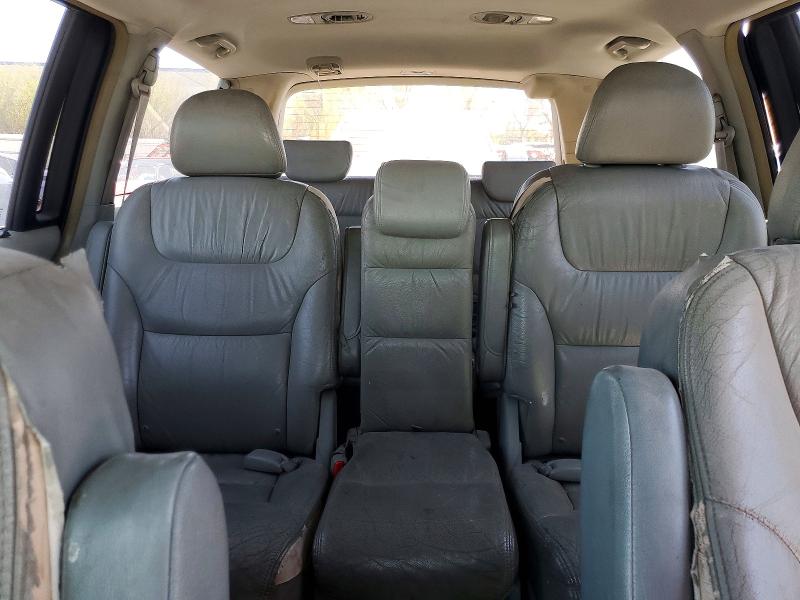 2006 Honda Odyssey მანქანა იყიდება აუქციონზე, vin: 5FNRL38806B045878, აუქციონის ნომერი: 62666256