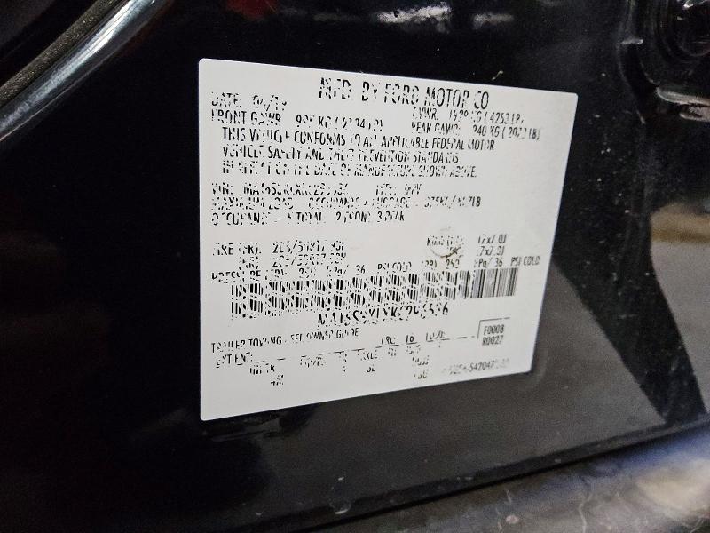 58664796 :رقم المزاد ، MAJ6S3KLXKC296536 vin ، 2019 Ford Ecosport مزاد بيع