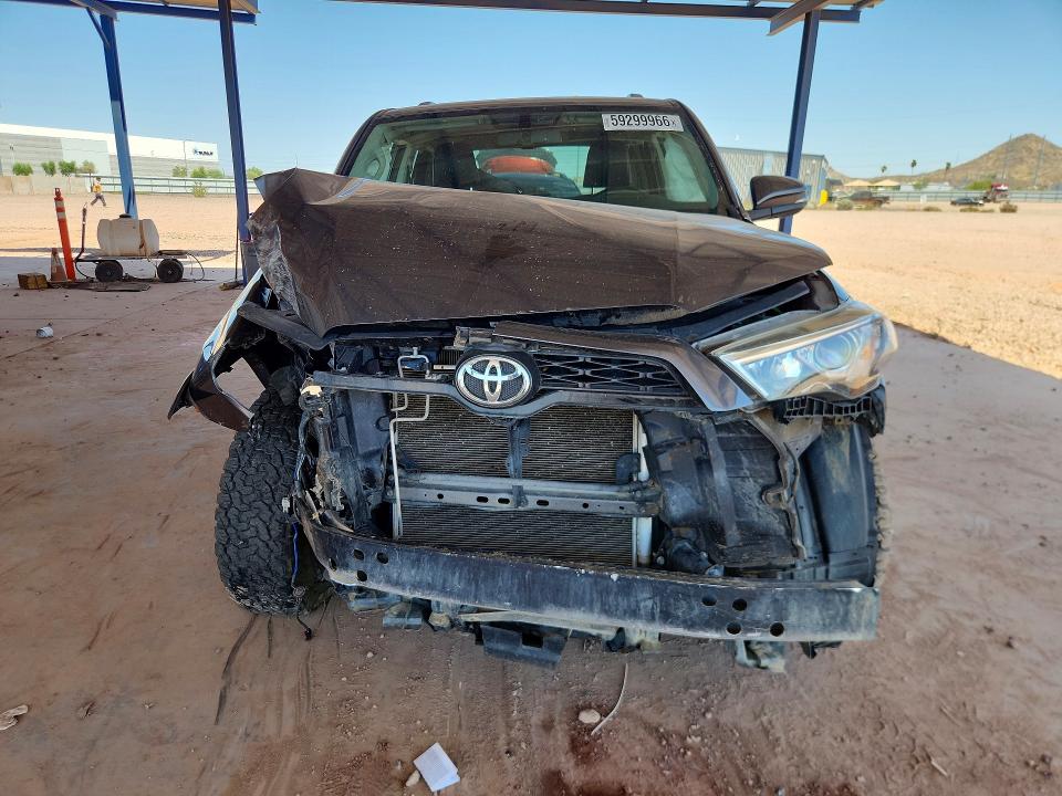 2016 Toyota 4runner მანქანა იყიდება აუქციონზე, vin: JTEBU5JR6G5346280, აუქციონის ნომერი: 59299966