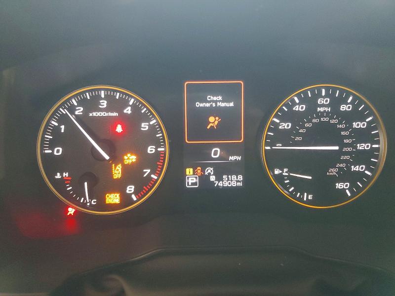 61376316 :رقم المزاد ، 4S4BTGSD8N3178703 vin ، 2022 Subaru Outback مزاد بيع