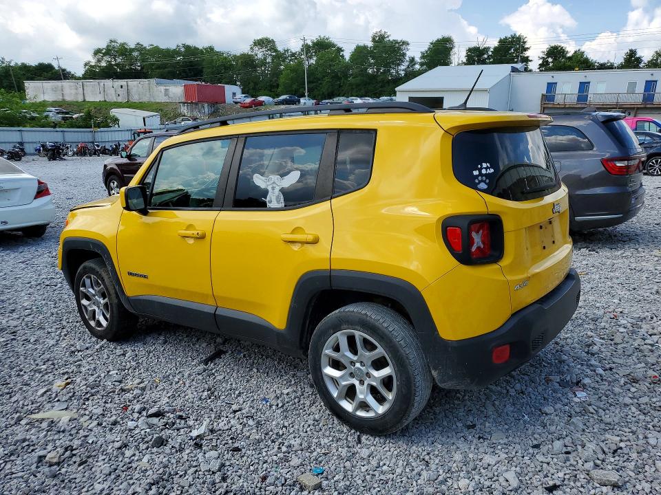 Продажа на аукционе авто 2017 Jeep Renegade, vin: ZACCJBBB0HPF30012, номер лота: 59376406