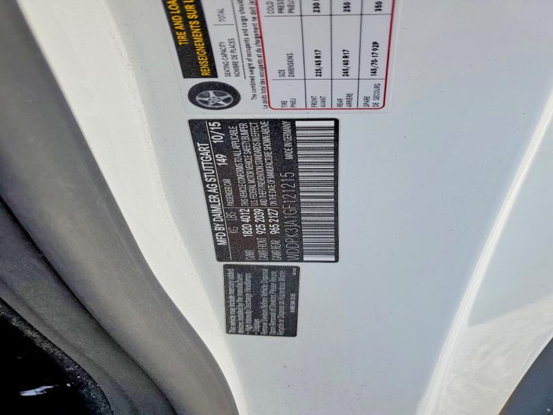 Aukcja sprzedaży 2016 Mercedes-benz Slk, vin: WDDPK3JA1GF121215, numer aukcji: 62443466