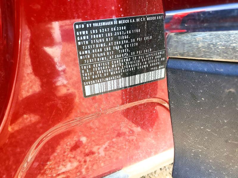 Продаж на аукціоні авто 2018 Volkswagen Tiguan, vin: 3VV3B7AX7JM044248, номер лоту: 85631225