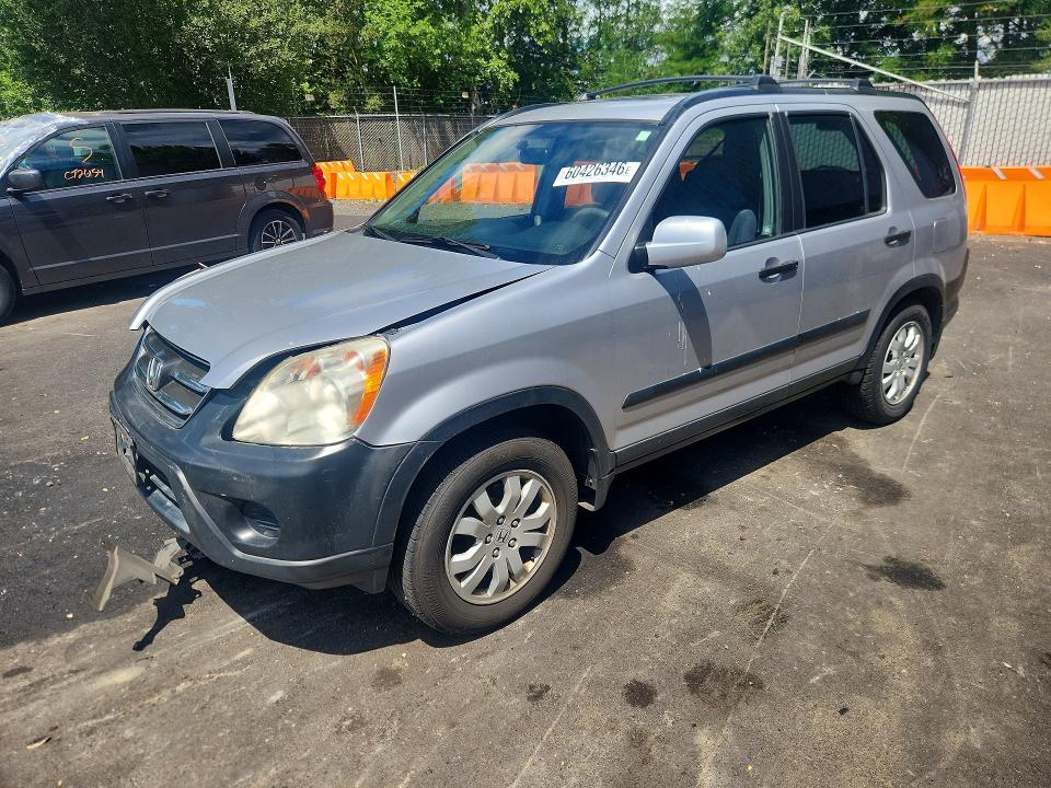 2005 Honda Cr-v მანქანა იყიდება აუქციონზე, vin: JHLRD788X5C055529, აუქციონის ნომერი: 60426346