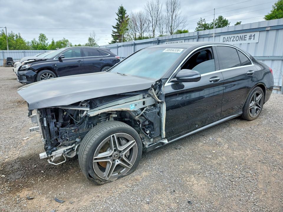 2020 Mercedes-benz C მანქანა იყიდება აუქციონზე, vin: 55SWF8EB7LU334807, აუქციონის ნომერი: 58956336