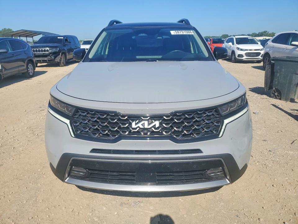 59791986 :رقم المزاد ، 5XYRKDLFXNG089912 vin ، 2022 Kia Sorento مزاد بيع