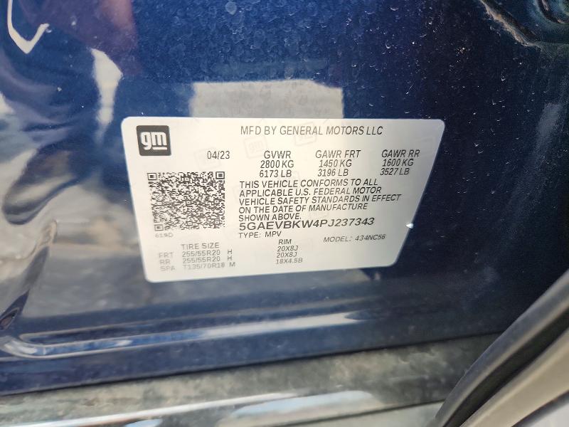 Продаж на аукціоні авто 2023 Buick Enclave, vin: 5GAEVBKW4PJ237343, номер лоту: 60565836