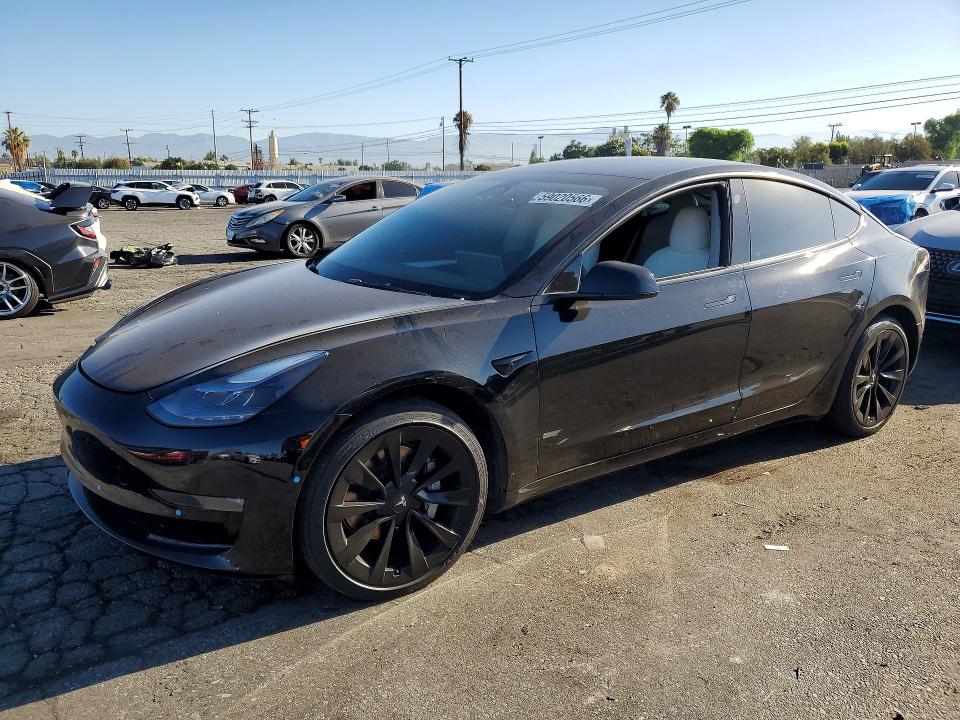 Продаж на аукціоні авто 2022 Tesla Model 3, vin: 5YJ3E1EB8NF198768, номер лоту: 59020566