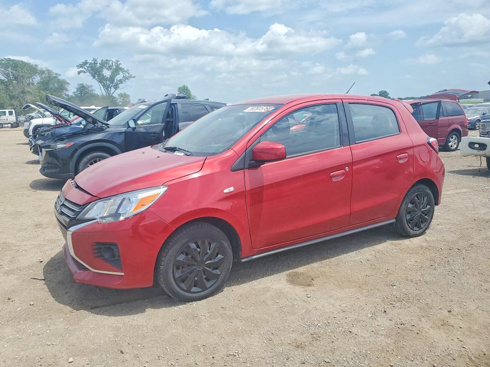 59291576 :رقم المزاد ، ML32AUHJ6NH006701 vin ، 2022 Mitsubishi Mirage مزاد بيع