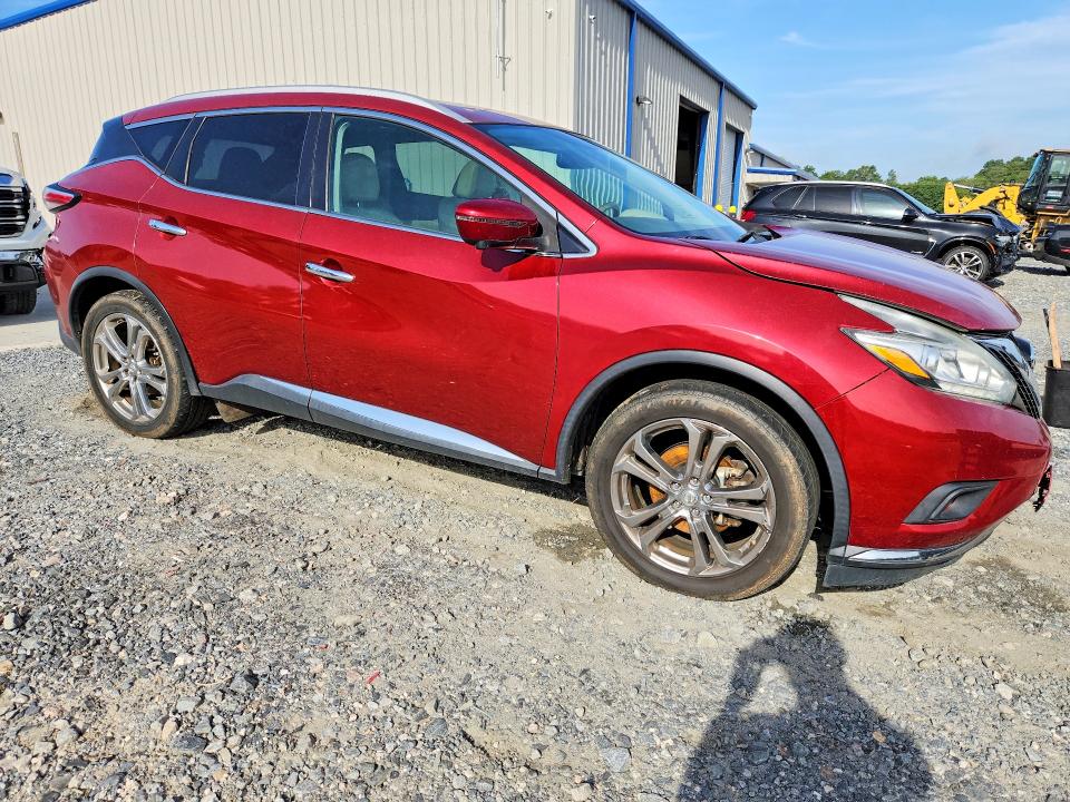 2017 Nissan Murano მანქანა იყიდება აუქციონზე, vin: 5N1AZ2MH2HN139899, აუქციონის ნომერი: 62067086