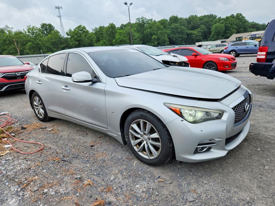 2015 Infiniti Q50 მანქანა იყიდება აუქციონზე, vin: JN1BV7AR3FM408075, აუქციონის ნომერი: 62154396