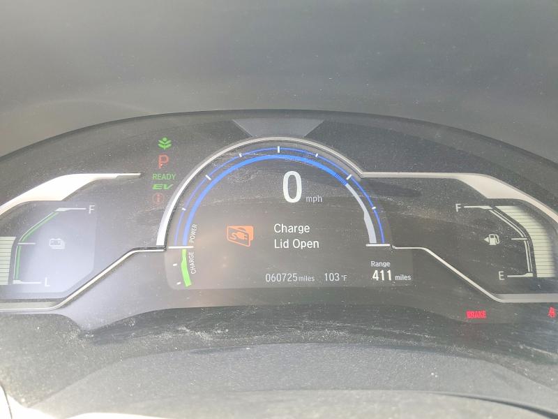2019 Honda Clarity მანქანა იყიდება აუქციონზე, vin: JHMZC5F12KC001405, აუქციონის ნომერი: 62345716