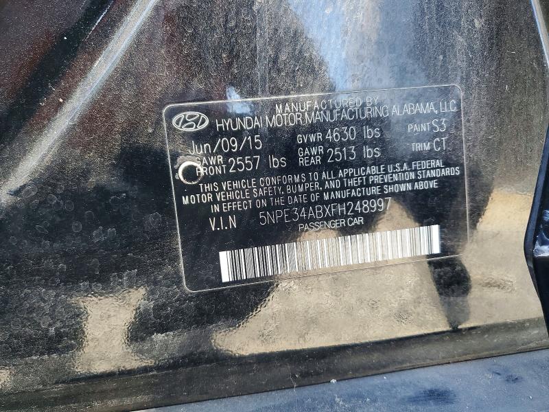 Продаж на аукціоні авто 2015 Hyundai Sonata, vin: 5NPE34ABXFH248997, номер лоту: 62790706
