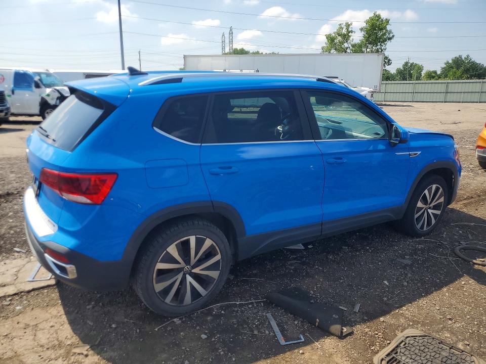 2022 Volkswagen Taos მანქანა იყიდება აუქციონზე, vin: 3VVPX7B22NM055816, აუქციონის ნომერი: 85992705