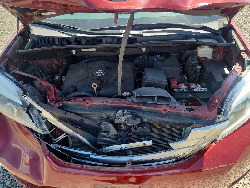 2017 Toyota Sienna მანქანა იყიდება აუქციონზე, vin: 5TDDZ3DC5HS163037, აუქციონის ნომერი: 61354526