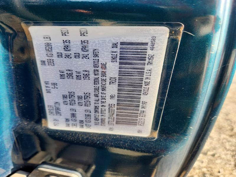 61835036 :رقم المزاد ، 1B7GL22X4WS687055 vin ، 1998 Dodge Dakota مزاد بيع