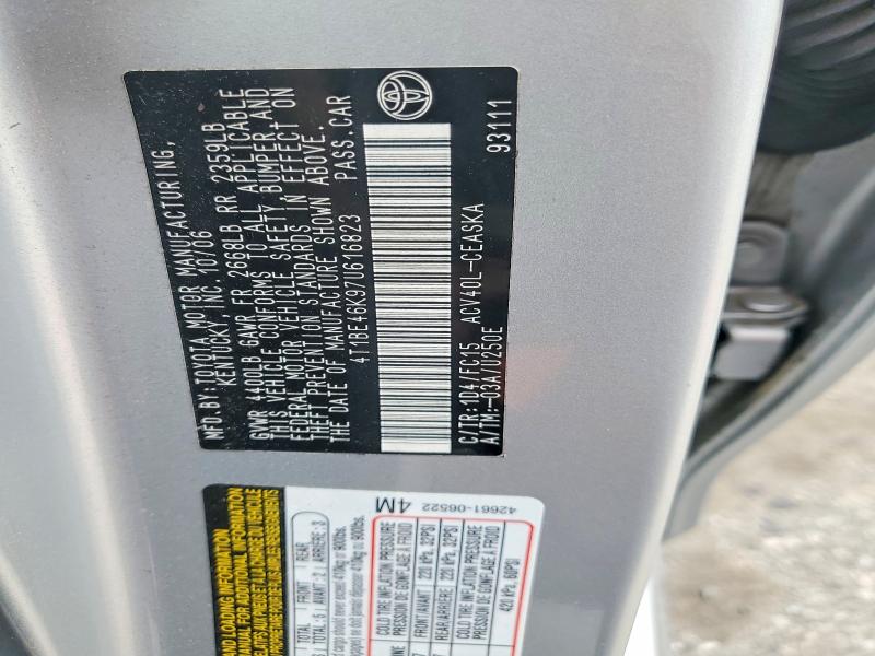 61886386 :رقم المزاد ، 4T1BE46K97U616823 vin ، 2007 Toyota Camry مزاد بيع