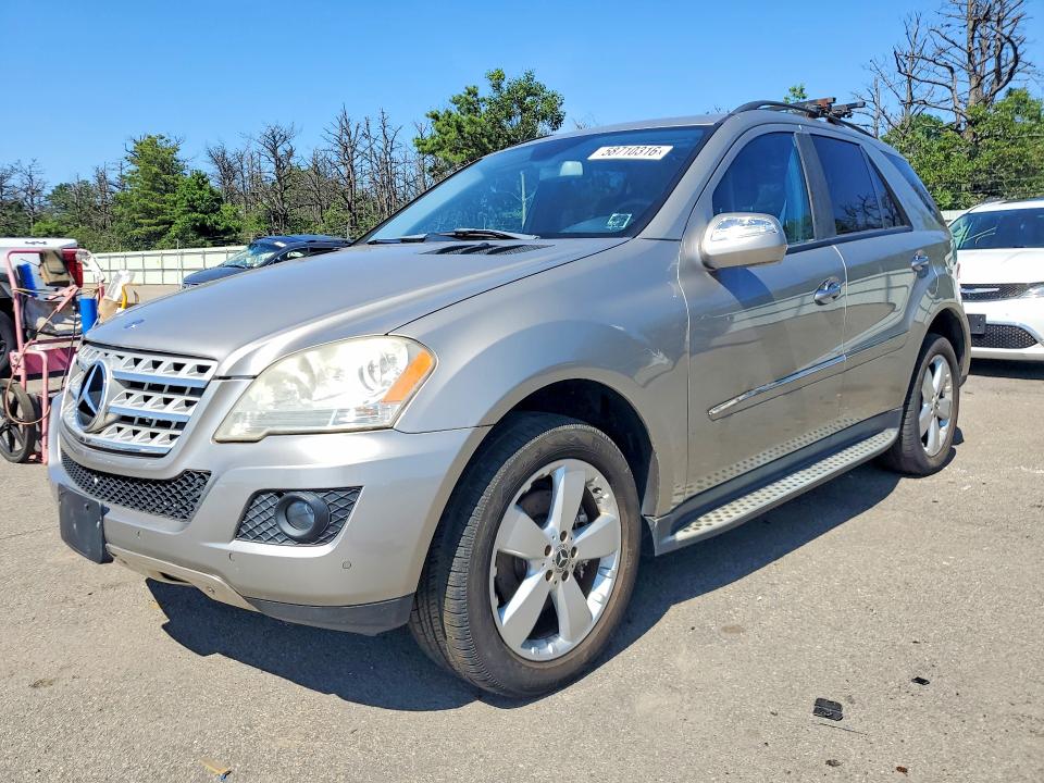 2009 Mercedes-benz Ml მანქანა იყიდება აუქციონზე, vin: 4JGBB86E29A488343, აუქციონის ნომერი: 58710316