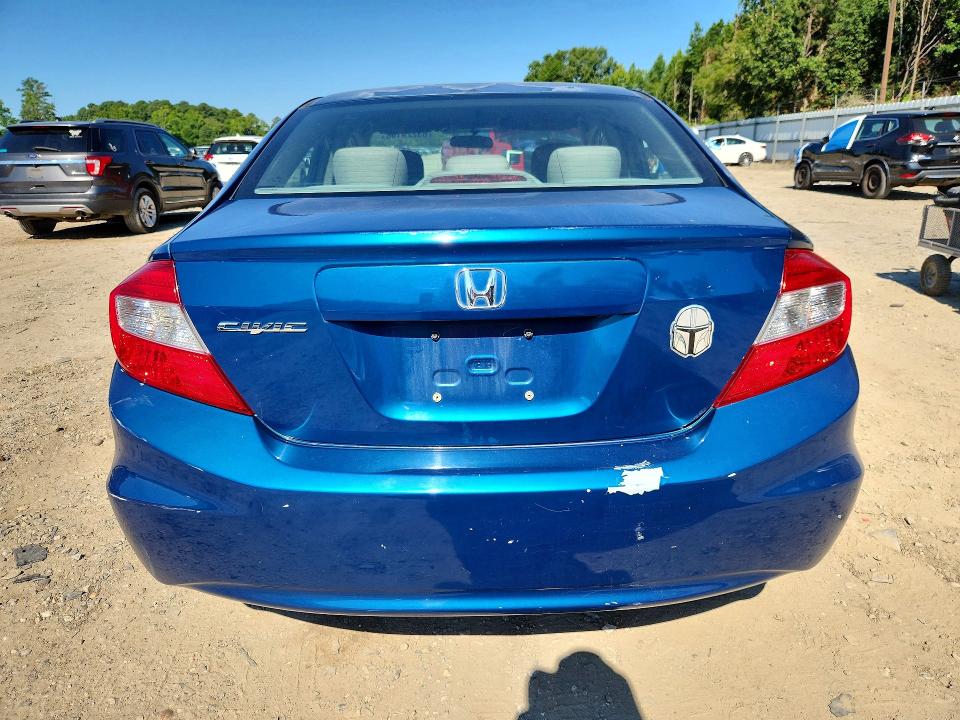 Продаж на аукціоні авто 2012 Honda Civic, vin: 2HGFB2F50CH537116, номер лоту: 63229196