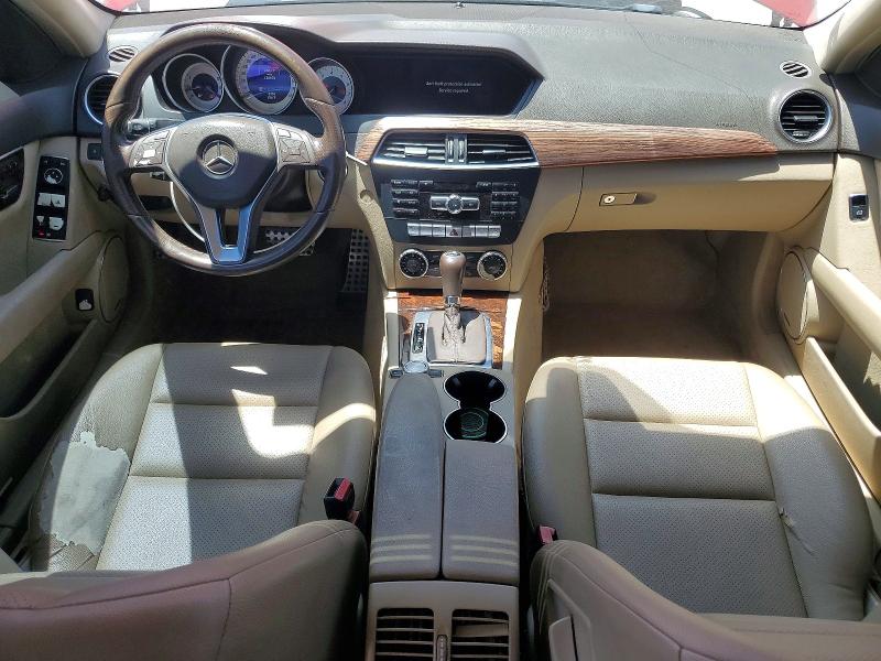 62535776 :رقم المزاد ، WDDGF4HB9EG242736 vin ، 2014 Mercedes-benz C مزاد بيع