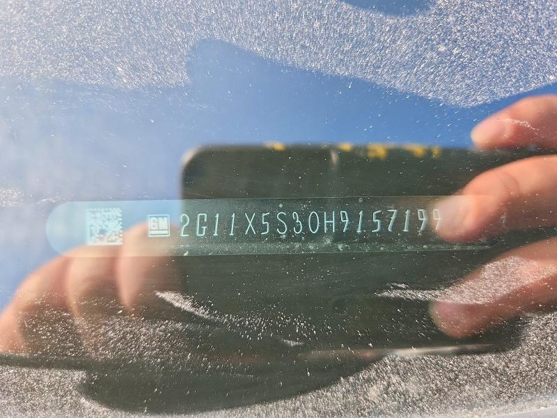 2017 Chevrolet Impala მანქანა იყიდება აუქციონზე, vin: 2G11X5S30H9157199, აუქციონის ნომერი: 59869096
