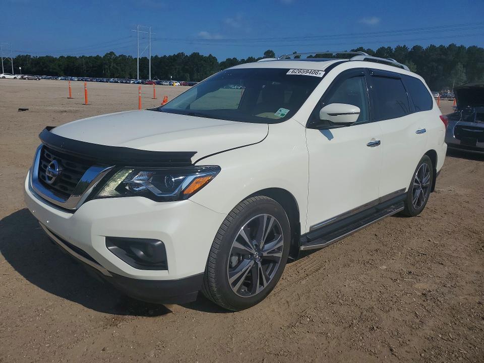 2017 Nissan Pathfinder მანქანა იყიდება აუქციონზე, vin: 5N1DR2MN2HC616958, აუქციონის ნომერი: 62659406