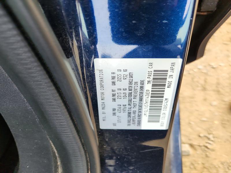 Aukcja sprzedaży 2017 Mazda 6, vin: JM1GL1V57H1143839, numer aukcji: 62276496