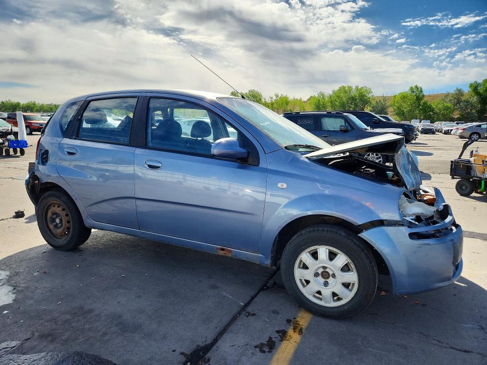 Aukcja sprzedaży 2006 Chevrolet Aveo, vin: KL1TD66606B537567, numer aukcji: 59742546